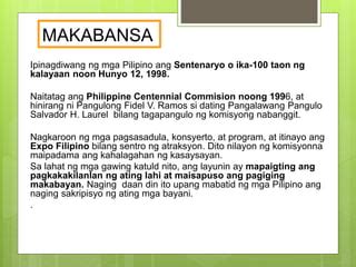 what is makabansa|Maka.